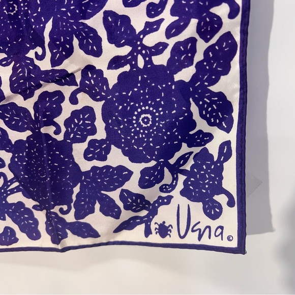 Vintage Vera Neumann Purple Scarf Lady Bug - Picture 3 of 8